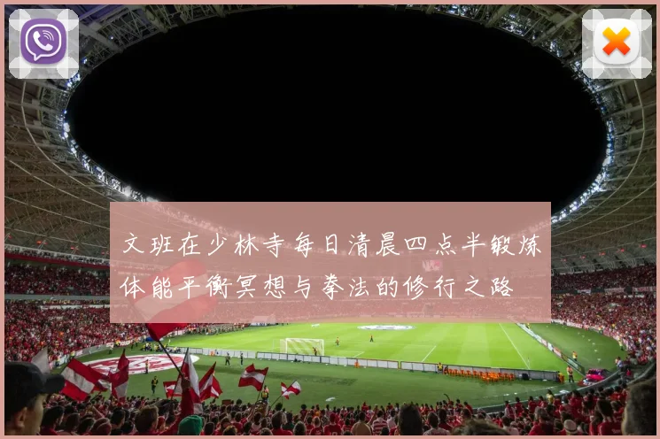 文班在少林寺每日清晨四点半锻炼体能平衡冥想与拳法的修行之路
