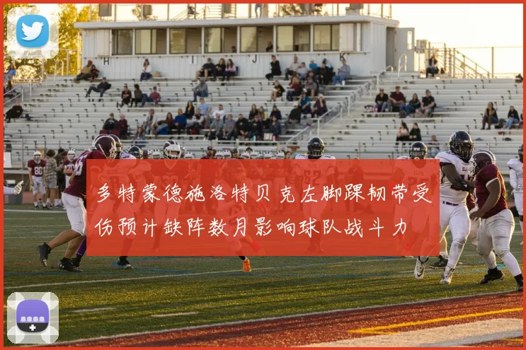 多特蒙德施洛特贝克左脚踝韧带受伤预计缺阵数月影响球队战斗力